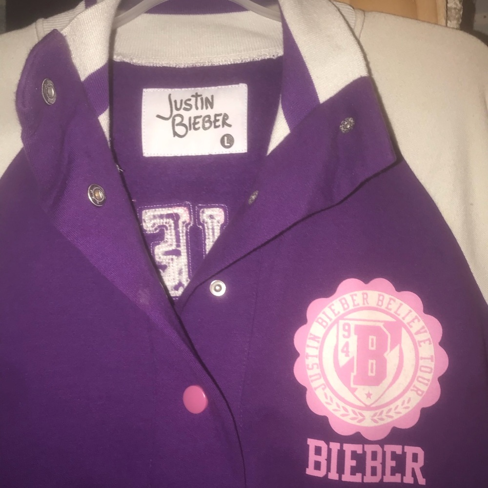 Justin Bieber tour jacket (believe your)